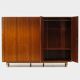 Grande armoire vintage à 5 portes en teck, style moderne du milieu du siècle, années 1960
