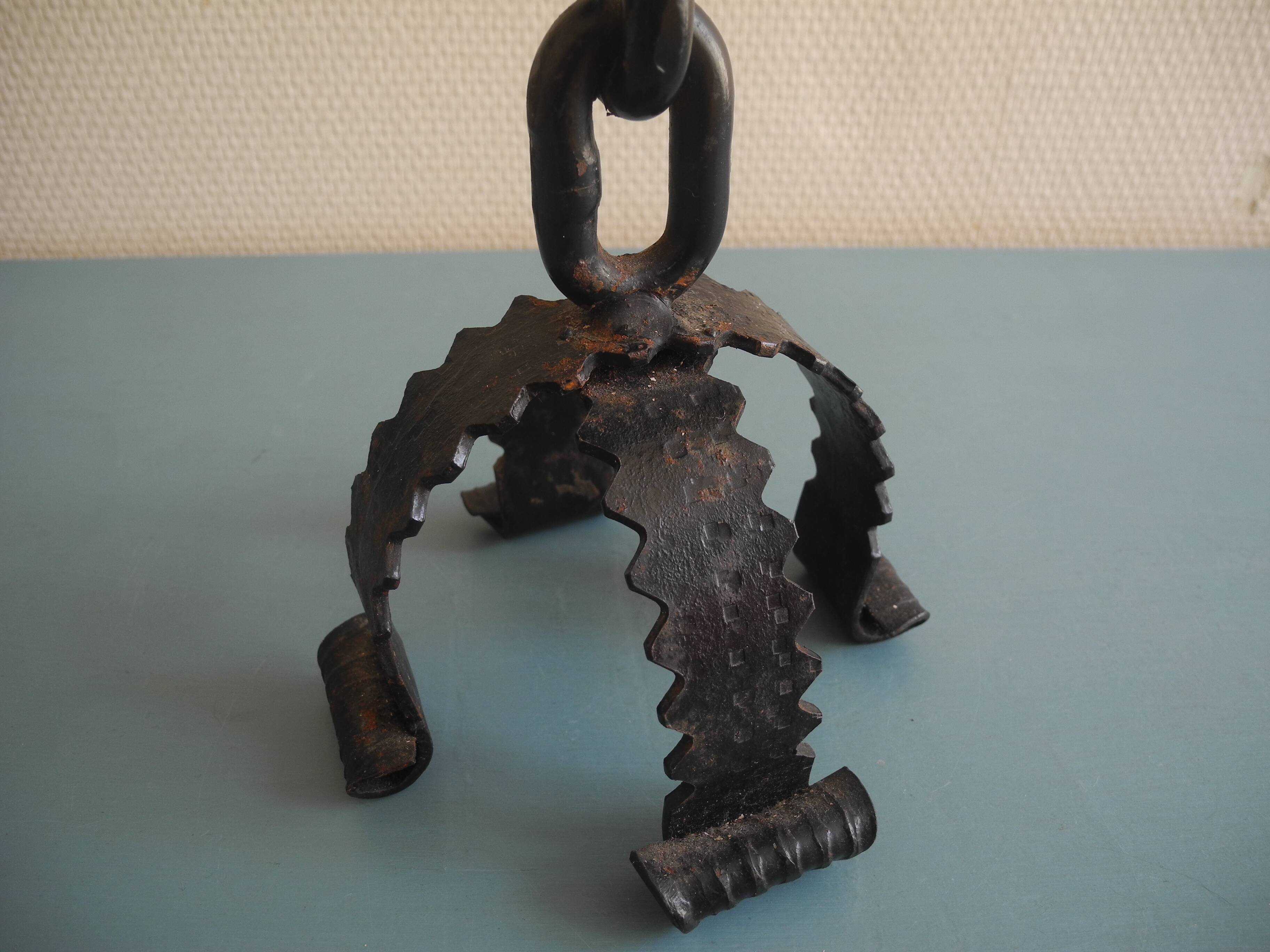 brutalist chandelier vintage decor brutalist candlestick