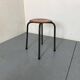 Tabouret/table d'appoint industriel vintage de Marko, années 1950