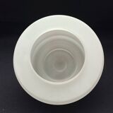 Art Deco Lampshade Glass Marbled Pattern White & Pink Birthday Cake