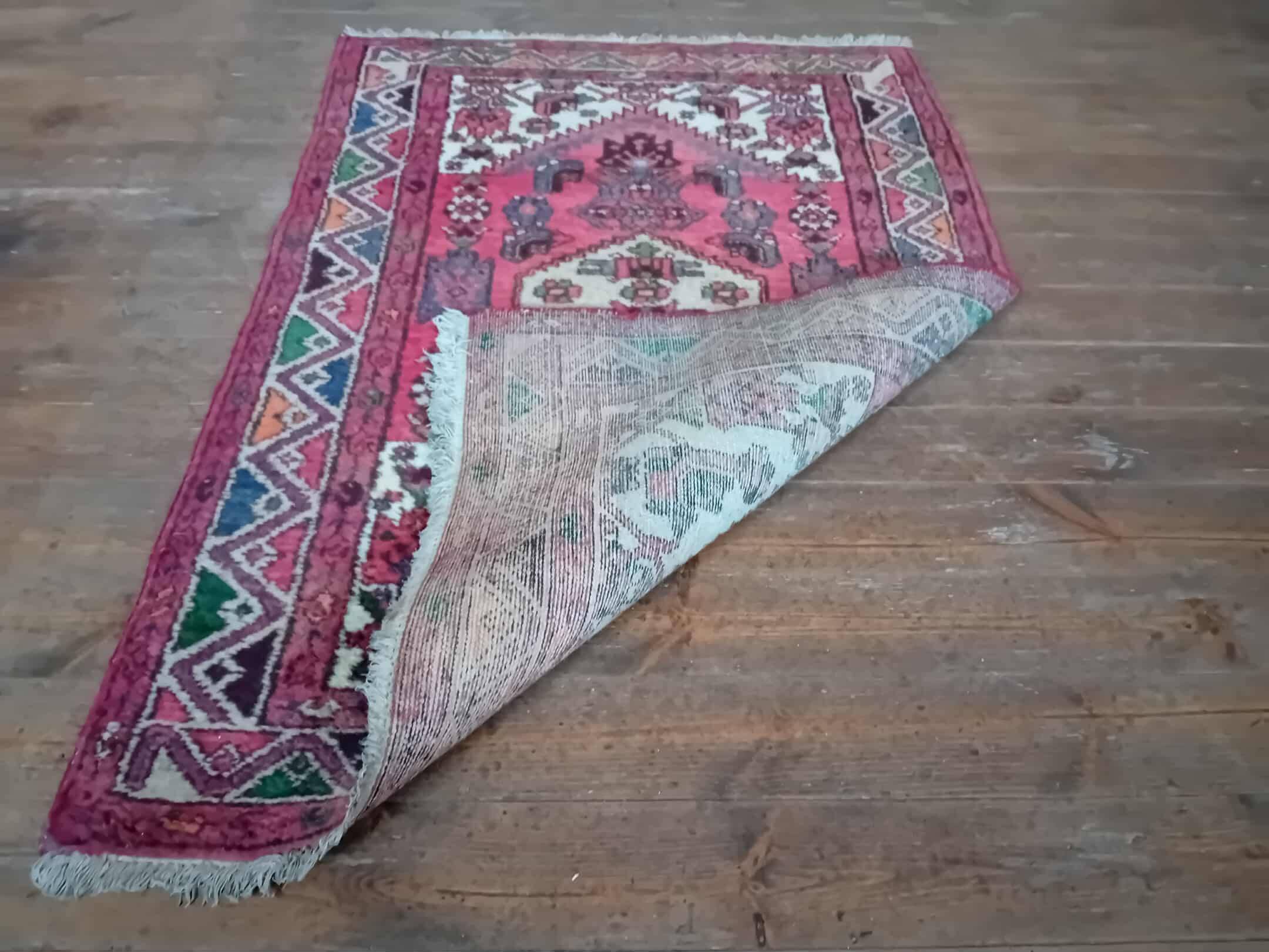 Handmade Persian Hamadan Rug 155x94cm