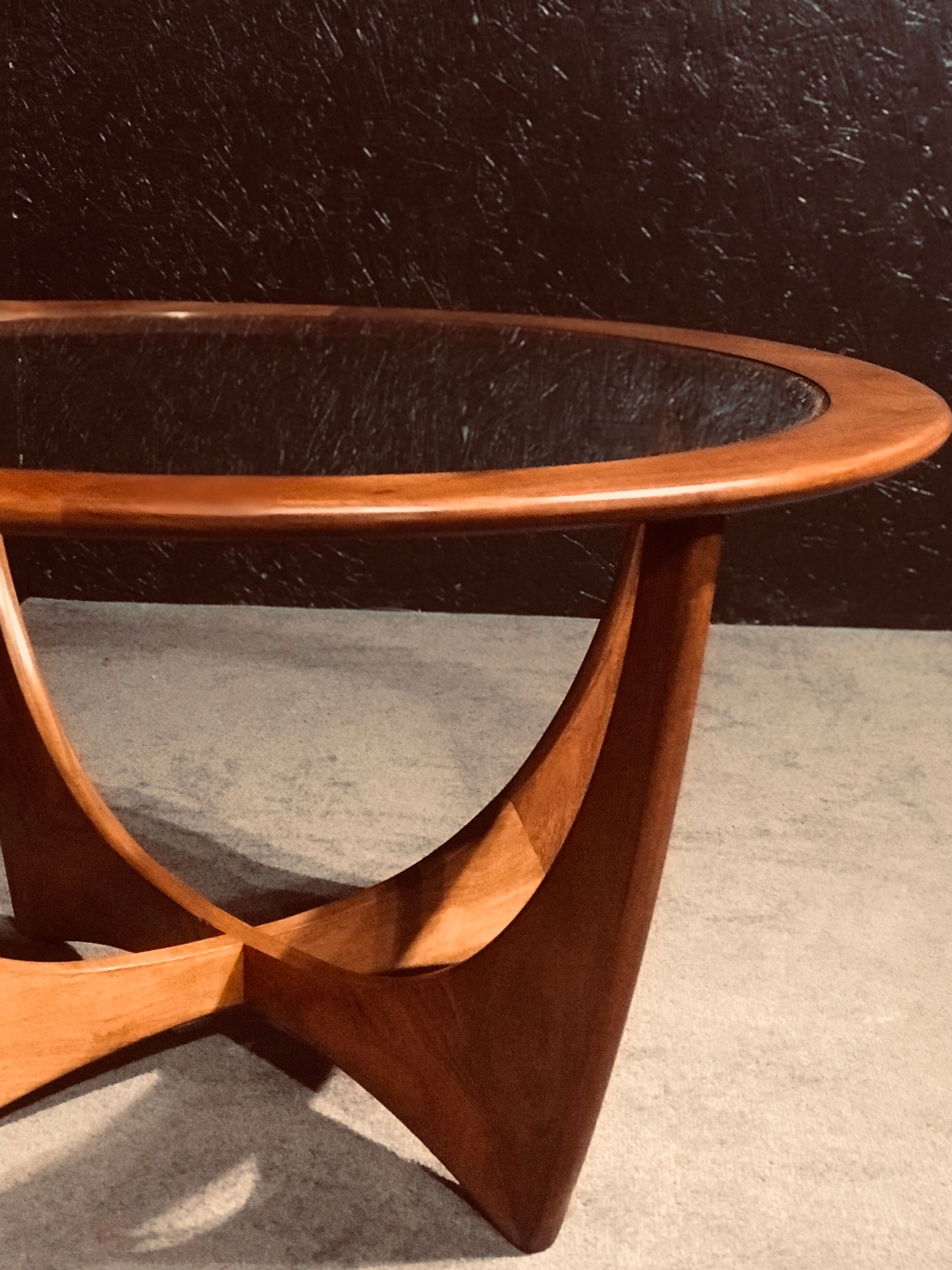 Teak G-Plan round table, designed by Victor Wilkins