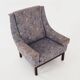 Fauteuil en hêtre, design danois, années 1960, production : Danemark