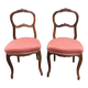 Pair of antique bedroom chairs