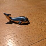 Silver knife holders whale model