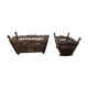Wooden doll cradles