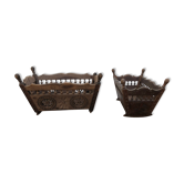 Wooden doll cradles