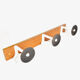 1970s modernist wall hanger Denmark