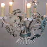 Lustre en métal. ancien. 5 bras