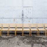 Sedie da pranzo modello 611 di Alvar Aalto per Artek, anni '70 , Set of 8