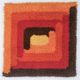 Rare Midcentury Wall Tapestry, Ege Rya Style, Denmark, 1970s