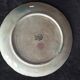 Vintage barbotine plate from Saint Amand