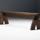 Brutalist Folk Art Benches, France, 19th Century