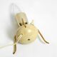Beautiful very rare original Mid Century Modern brass tripod table lamp