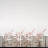 Teapot and 4 bodums cups