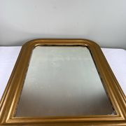 Miroir doré ancien fin XIX ème