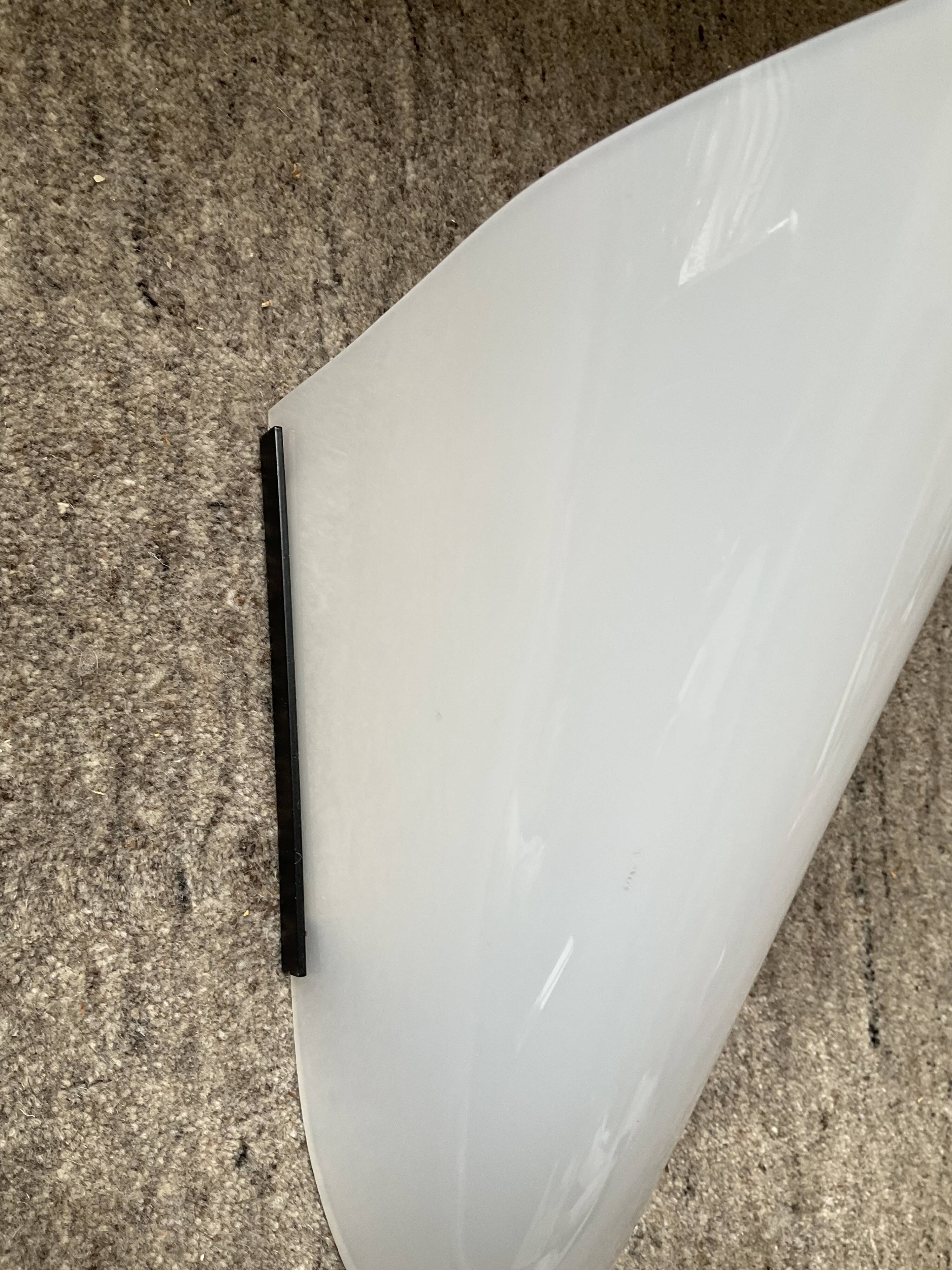 Perspex wall lamp from the 1950s