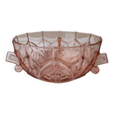 Glass salad bowl