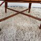 Vintage 50s osier and bamboo armchair