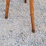 Set of 4 Scandinavian style beech chairs