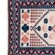 Vintage handmade Turkish rug 107x168 cm
