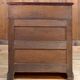 Mahogany and marble toilet chest of drawers - louis philippe period 19th century