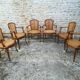Louis xv style canne chairs