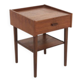 Scandinavian teak bedside table, Sweden, 1960s
