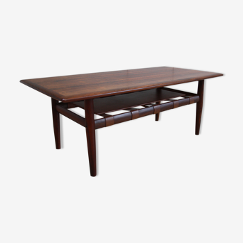 Coffee table in rosewood by Grete Jalk, Denmark 1960