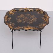 19th Century Hand painted curved Dutch Tray Table