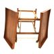 Scandinavian teak trolley, Sweden, 1960