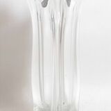 Lux Glass Crystal Vase 50s Height 27.5 cm