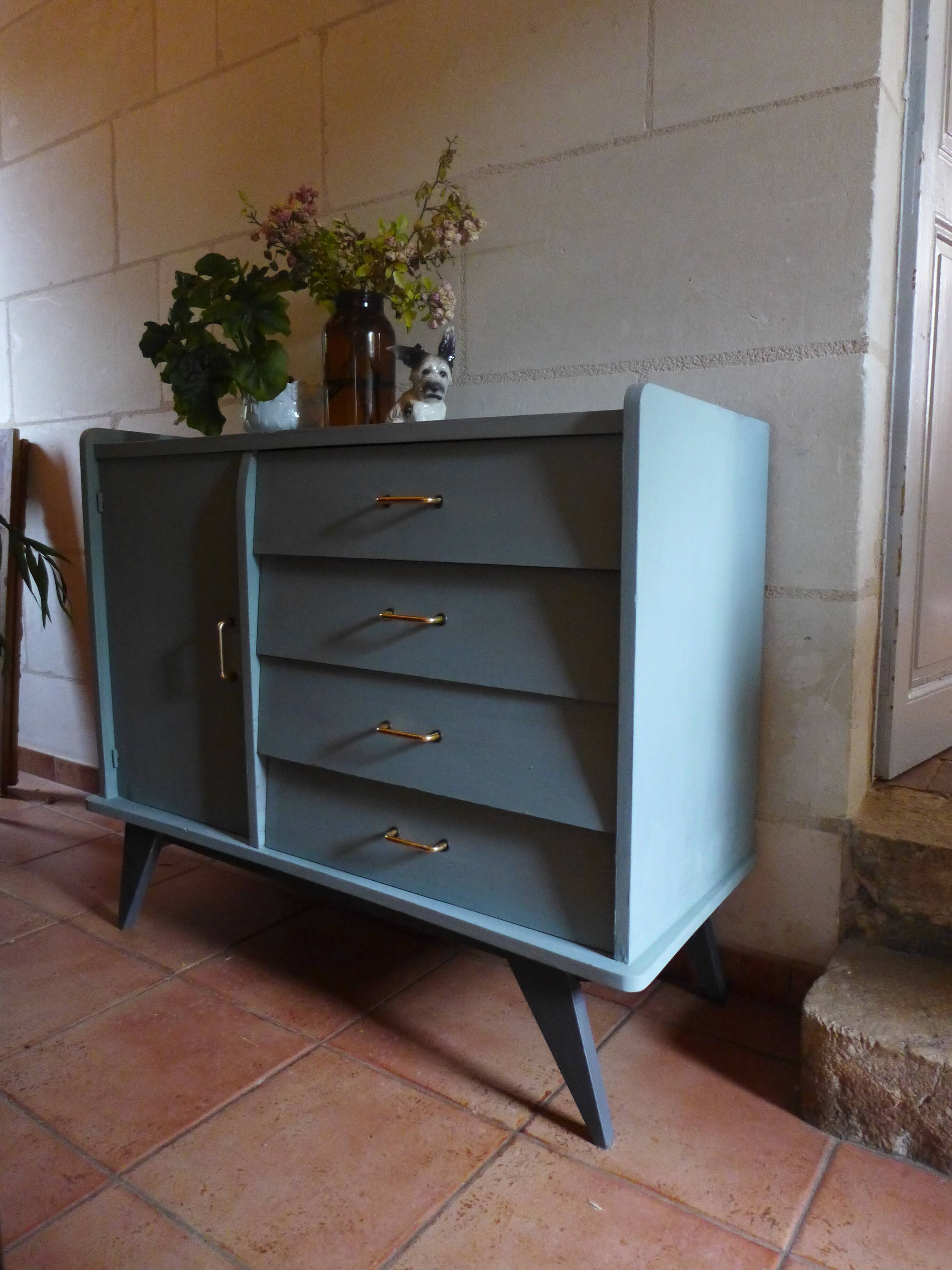 Renovated vintage buffet