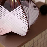 Lilac lamp to put down
