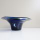 colorful glass art bowl