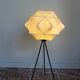 Rare cocoon tripod floor lamp
