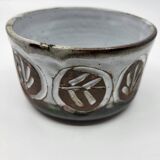 Albert Thiry stoneware ceramic pocket emptier from Vallauris, France, 1960