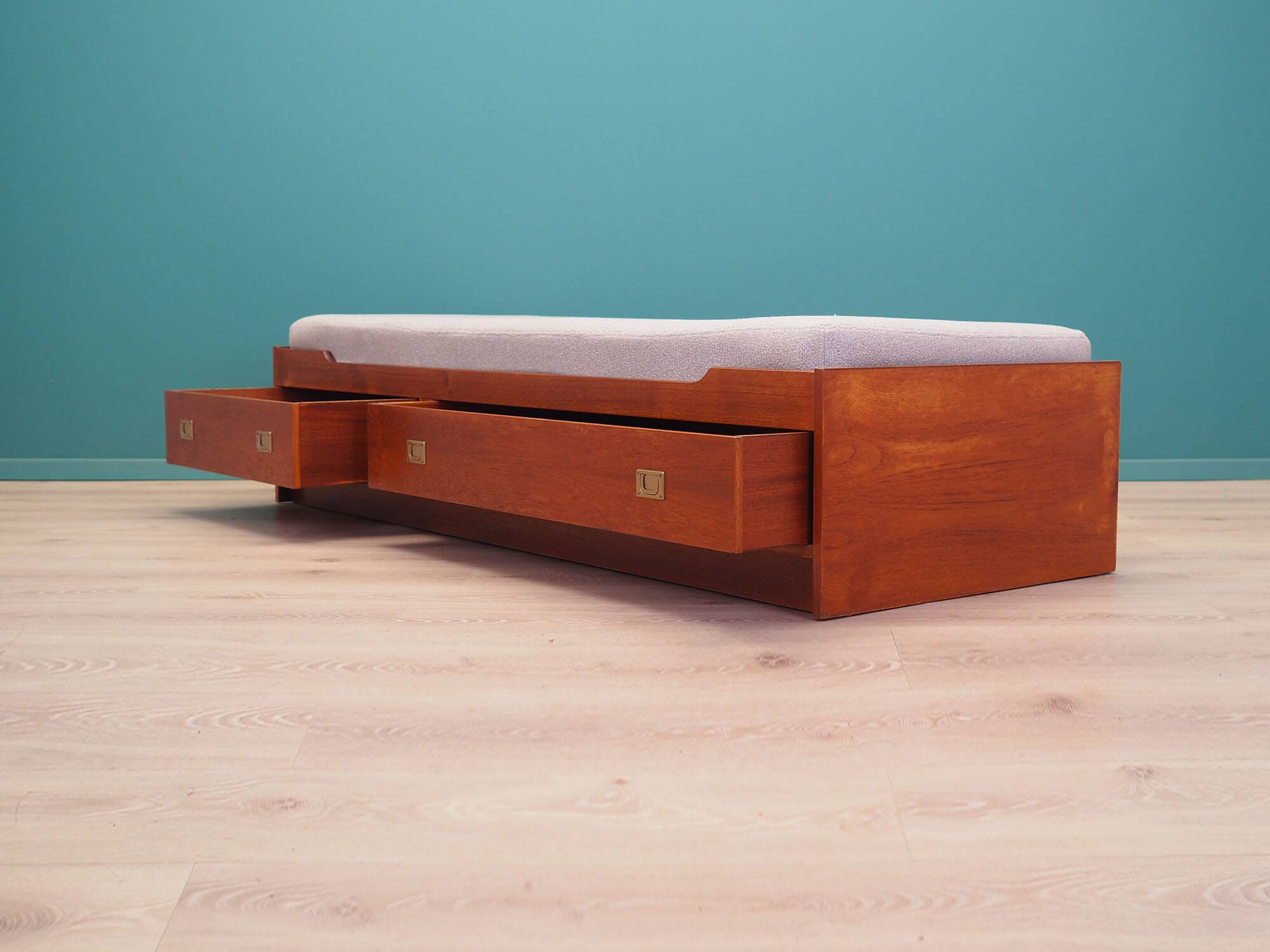 Teak daybed, Danish design, 1970s, production: Denmark