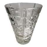 Art deco crystal vase 30s-40s