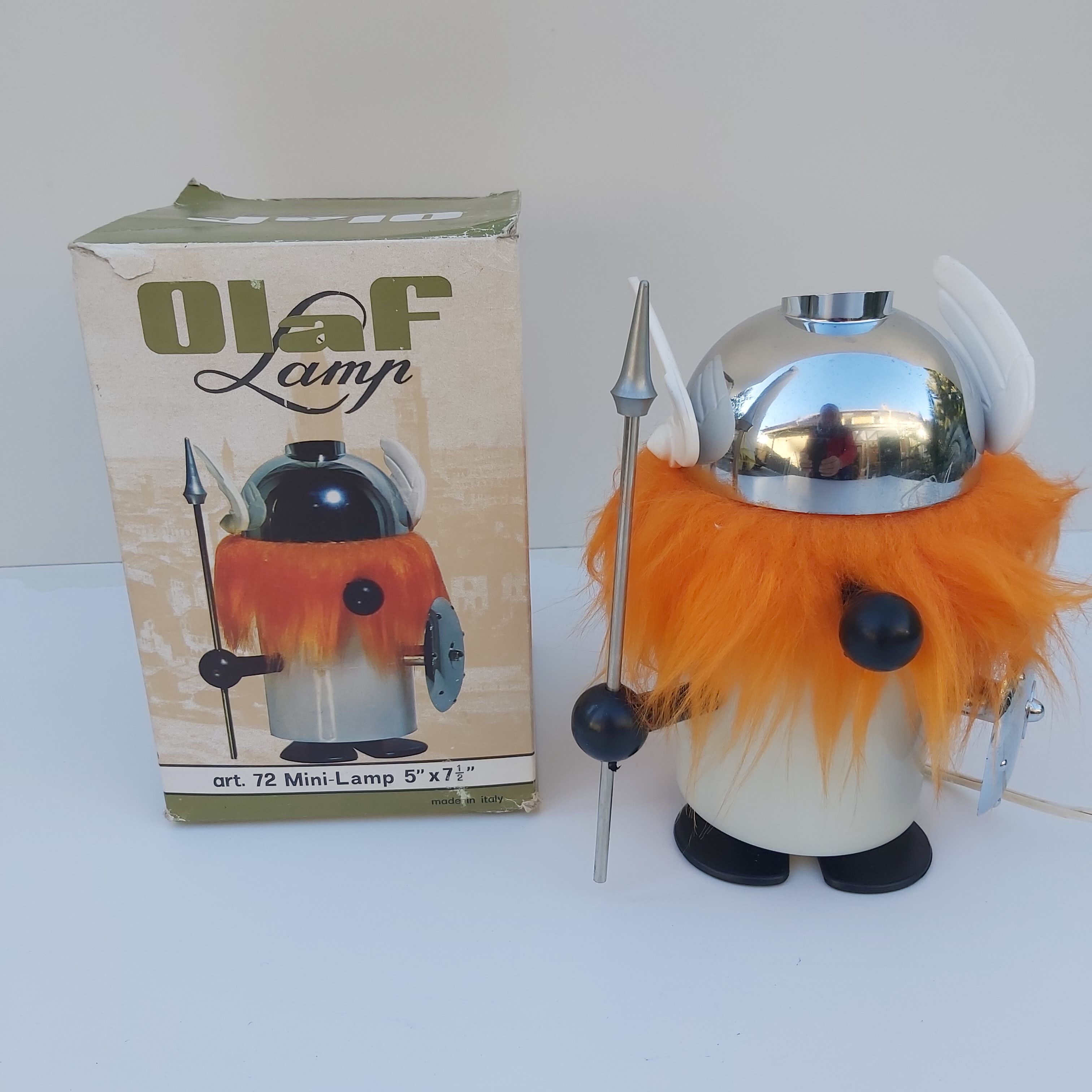 Viking lamp OLAF Italy 60s