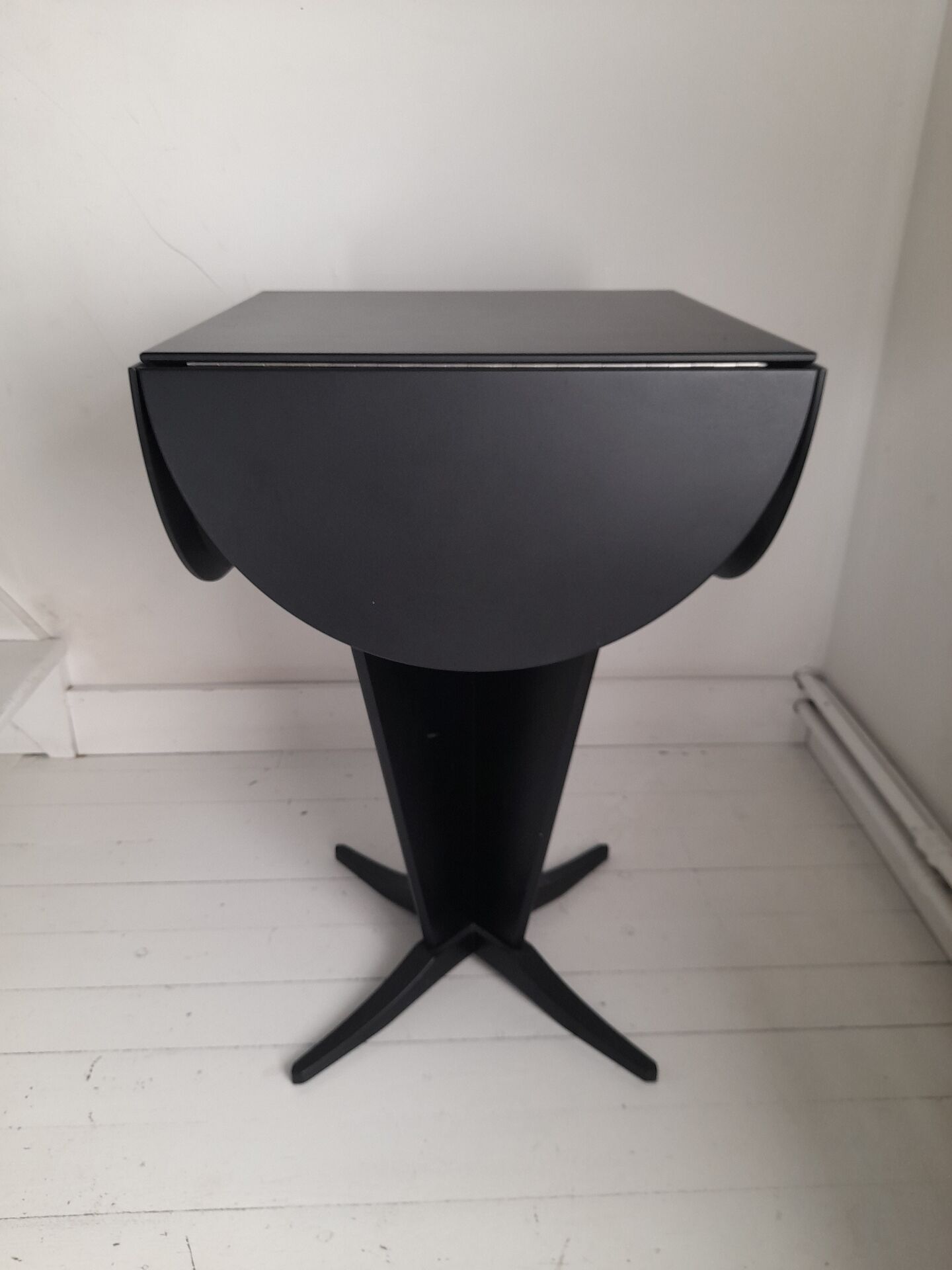 Swedish clover side table from the 1980s