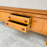 Scandinavian teak row