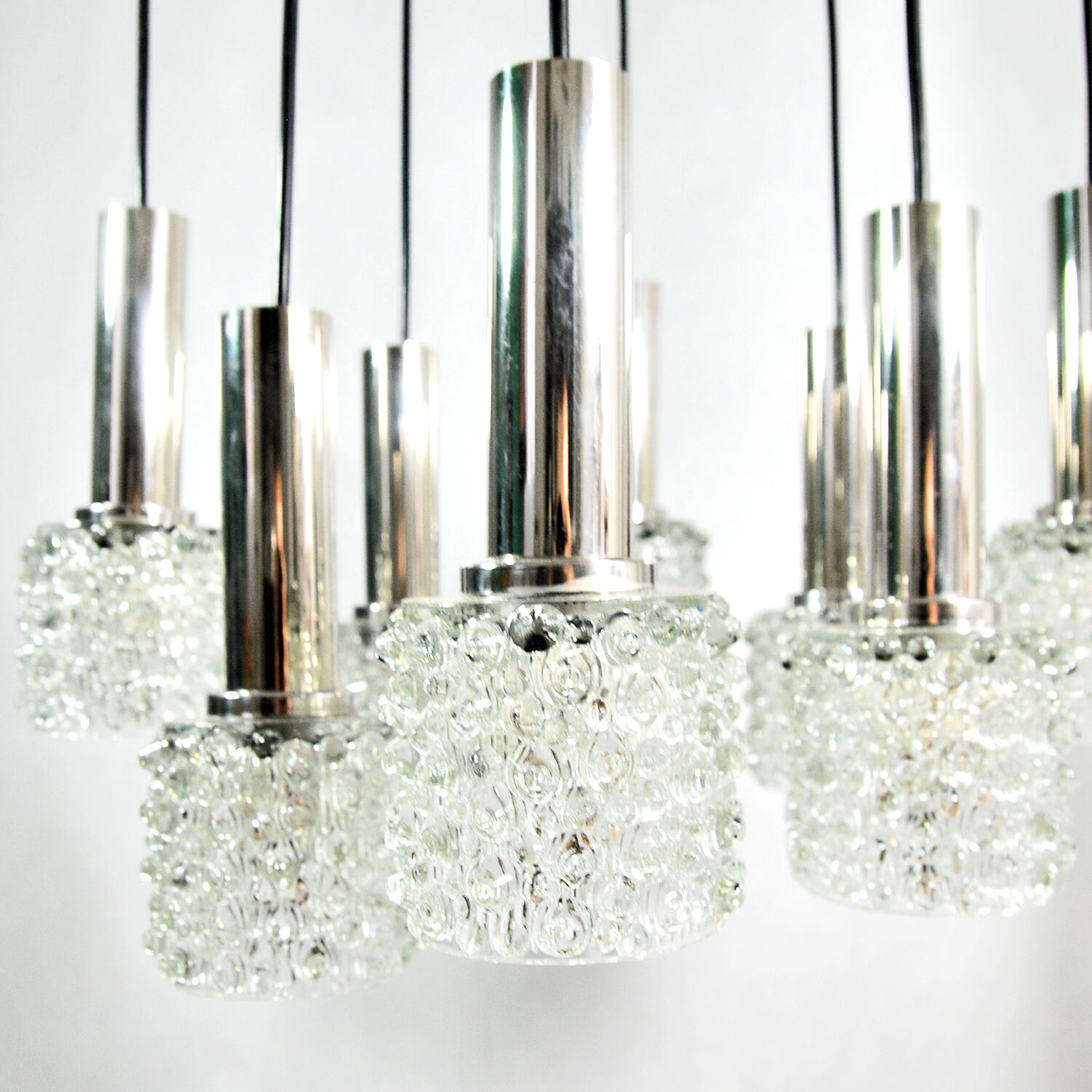 Cascade lamp by Wortmann & Filz Germany 70s.