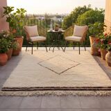 Traditional handmade pure wool rug, size 150 x 250 cm