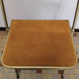 Antique Folding Opera Chair - Velvet Seat 70s Vintage