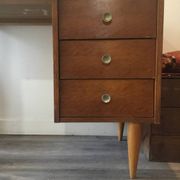 Bureau scandinave années 60 pieds compas