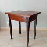 Solid oak table early XXth