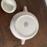 Small slip pot - flower pattern
