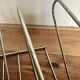 Metal magazine rack, Atelier A model Z, 1970s