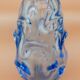 Mid-century modern crystal vase in pale blue by Börne Augustsson for Åseda